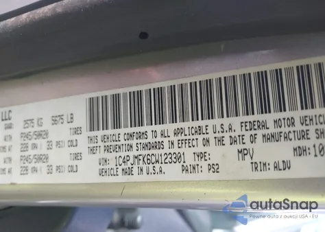 2012 Jeep Liberty Jet from USA, damaged, VIN 1C4PJMFK6CW123301